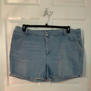 ROYALTY FOR ME HIGH RISE SHORTS PLUS SIZE 24